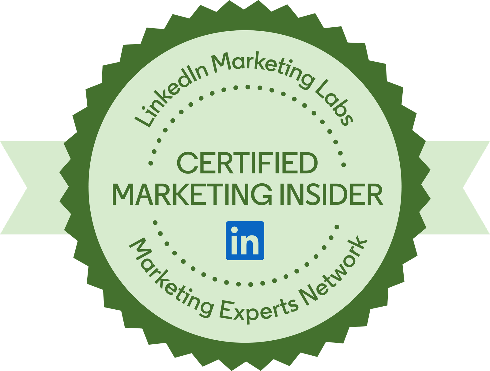 LinkedIn Certified Marketing Insider on vedgexdigital.com