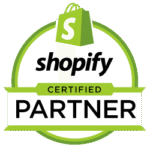 Vedgex digital is a Shopify partner having this Shopify partner logo on vedgexdigital.com